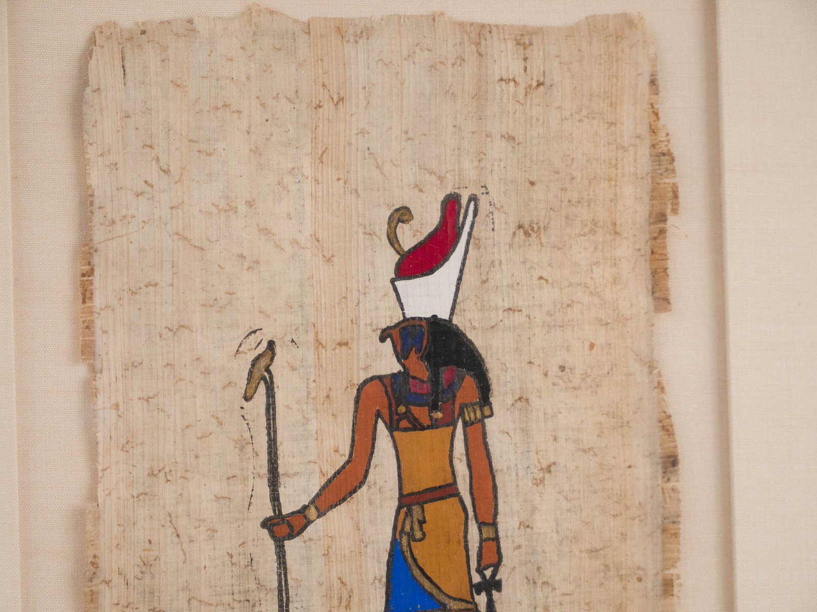 Two Egyptian Papyrus Paintings - 8