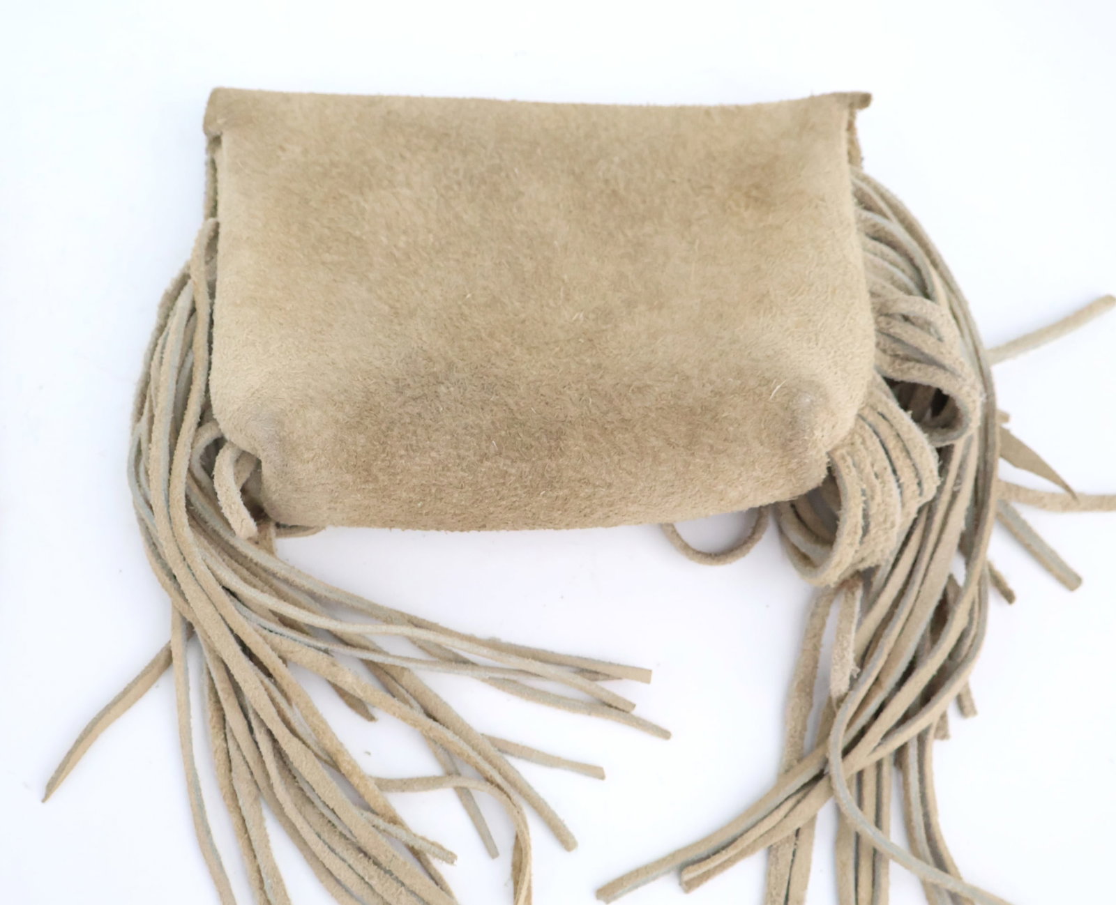 Three Beaded Leather Pouches - 14