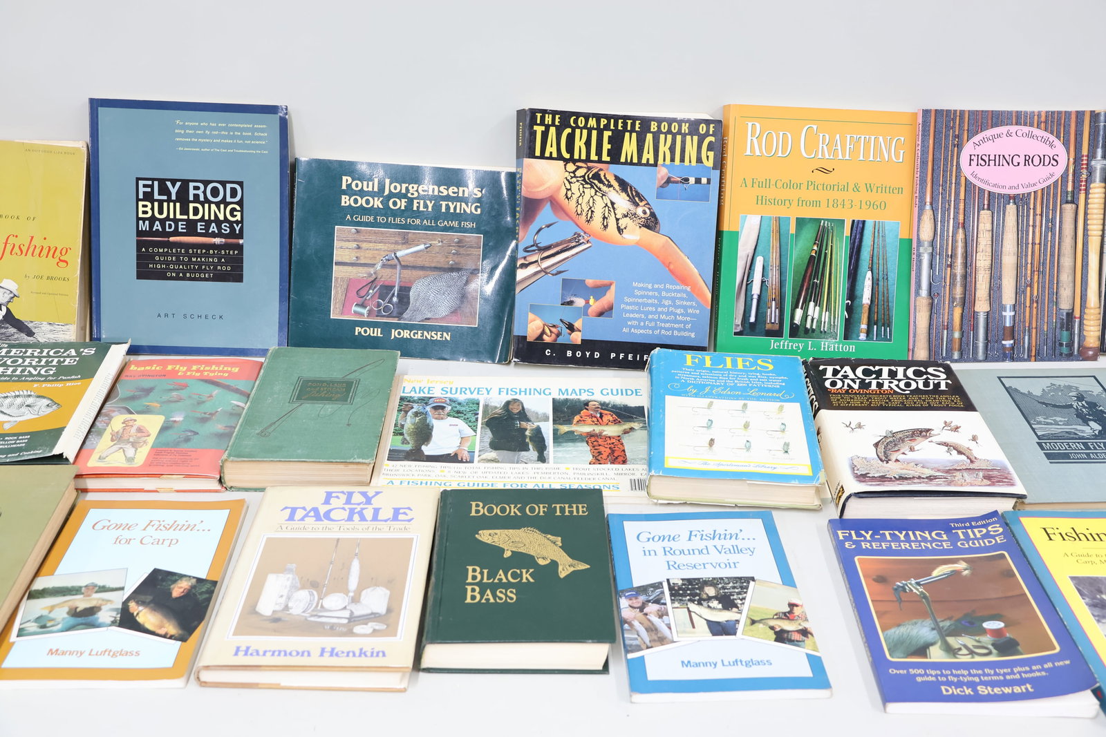 Vintage Group of Assorted Fishing Books (1 of 15)