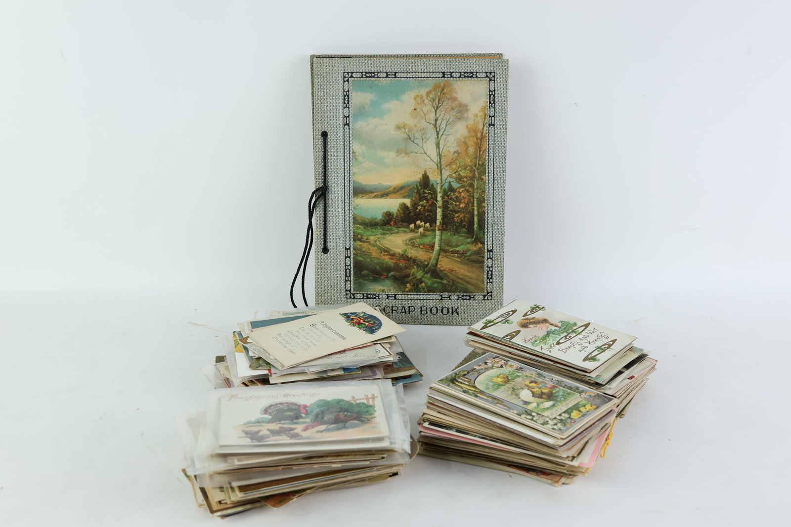 1900's Large Group of Assorted Christmas and Holiday Postcards (1 of 12)