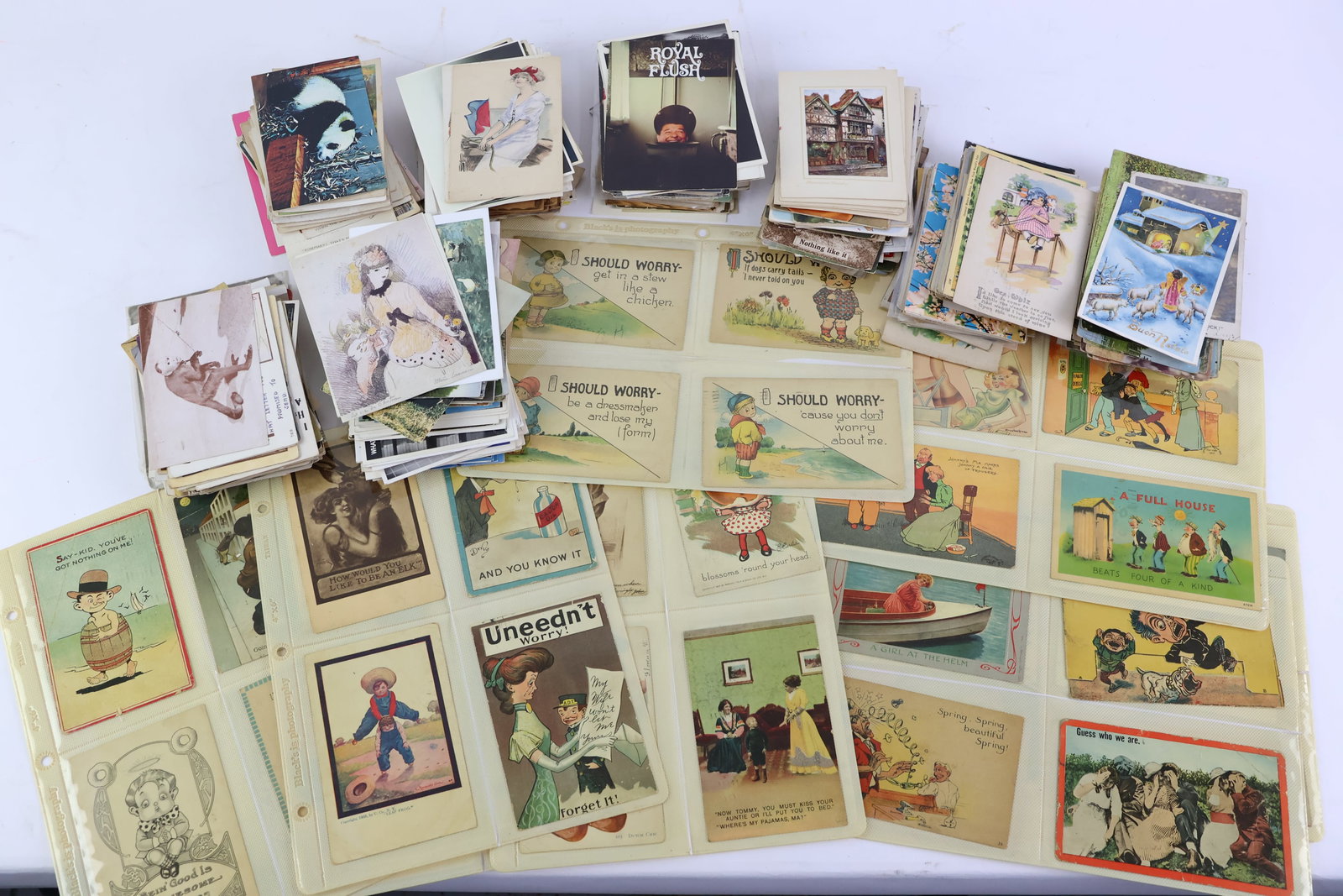 1900's Large Group of Assorted Postcards (1 of 15)