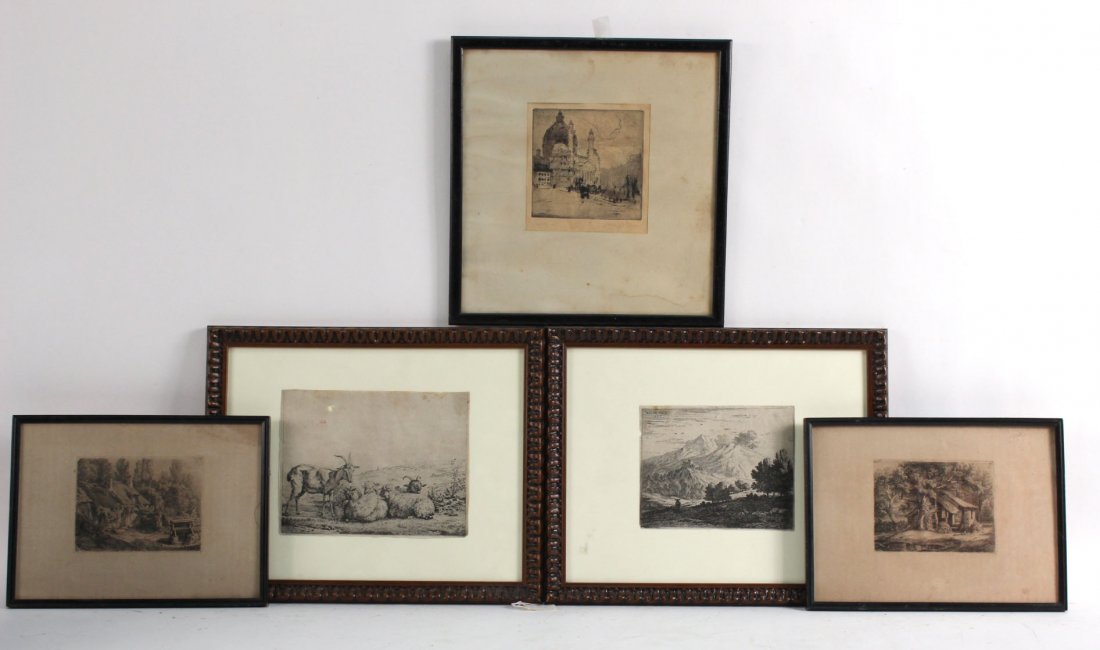 Five Scenic Etchings (1 of 7)