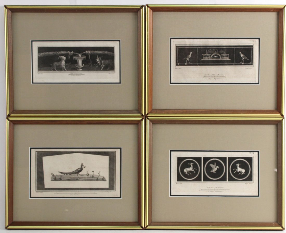 Set of Four Italian Engravings (1 of 7)