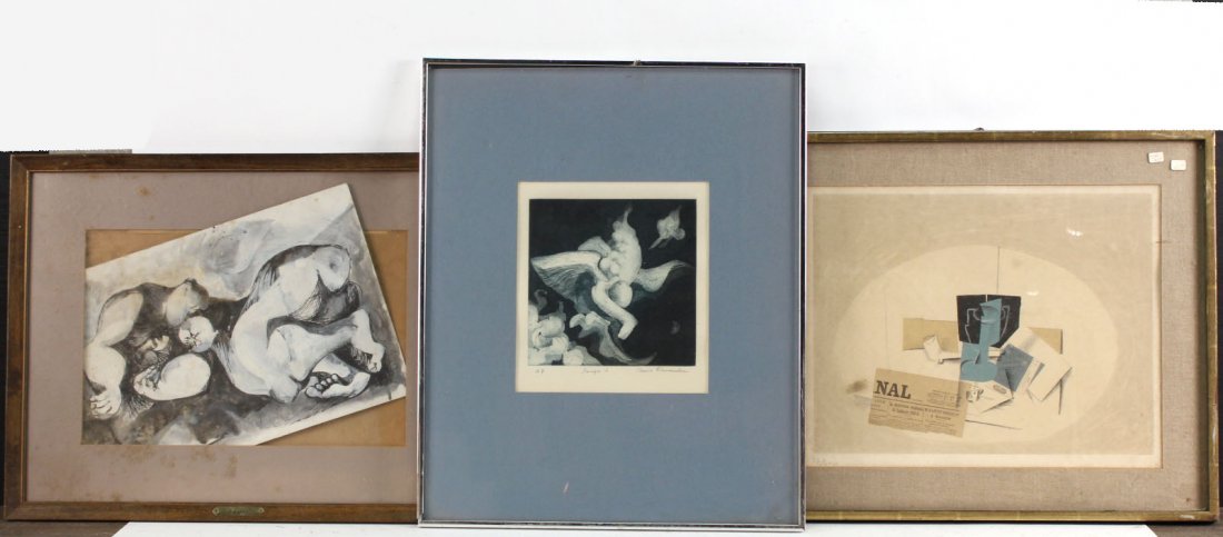 Etching on Paper, "Image 2", Naoco Kamasaka(?) (1 of 10)