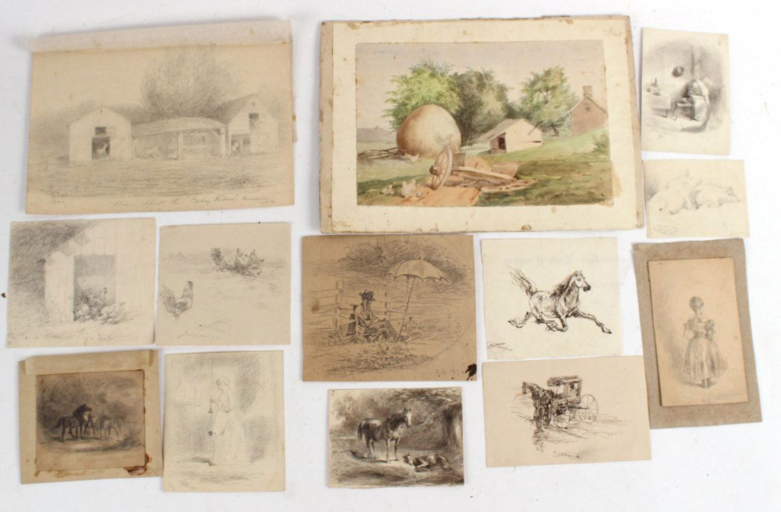 Group of Drawings, Frederick Coffin (1 of 10)