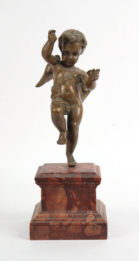 Bronze Putti Figure, 20thC. (1 of 5)