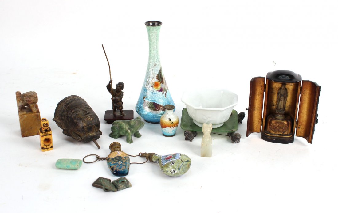Group of Chinese Miniature Articles, 20thC. (1 of 8)