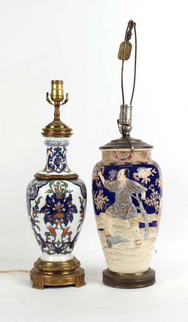 Two Porcelain Vases, 20thC., (1 of 6)