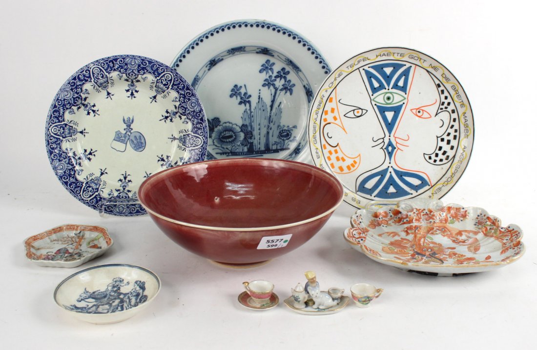 Sang de Boeuf Porcelain Circular Bowl (1 of 10)