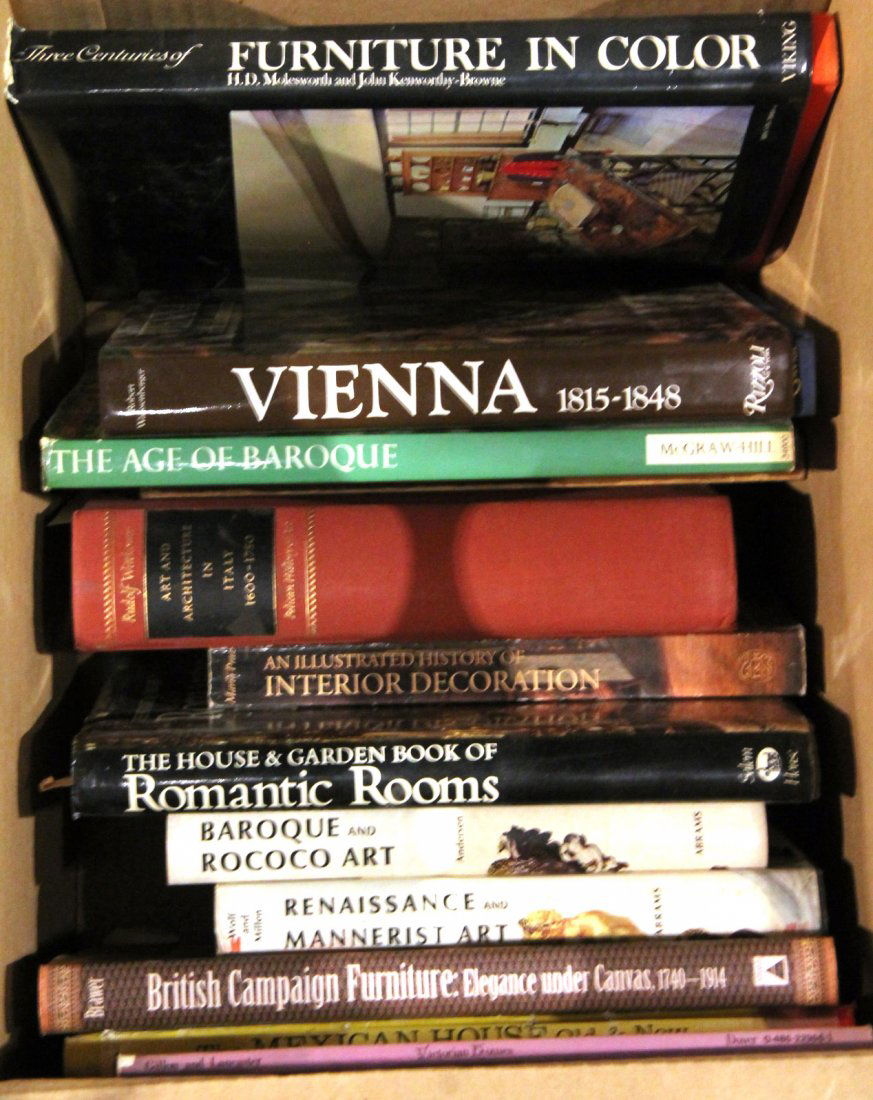 Group of Interior Design and Art Books, 20thC. (1 of 4)