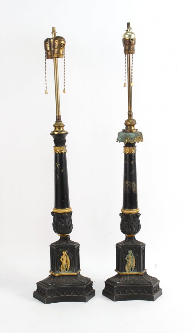 Pair of Neoclassical Candlesticks, 20thC (1 of 8)