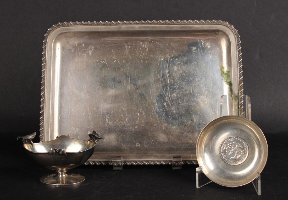 Continental Sterling Silver Square Tray (1 of 9)