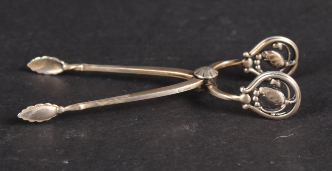 Georg Jensen Sterling Silver Sugar Tong, 20th C. (1 of 5)