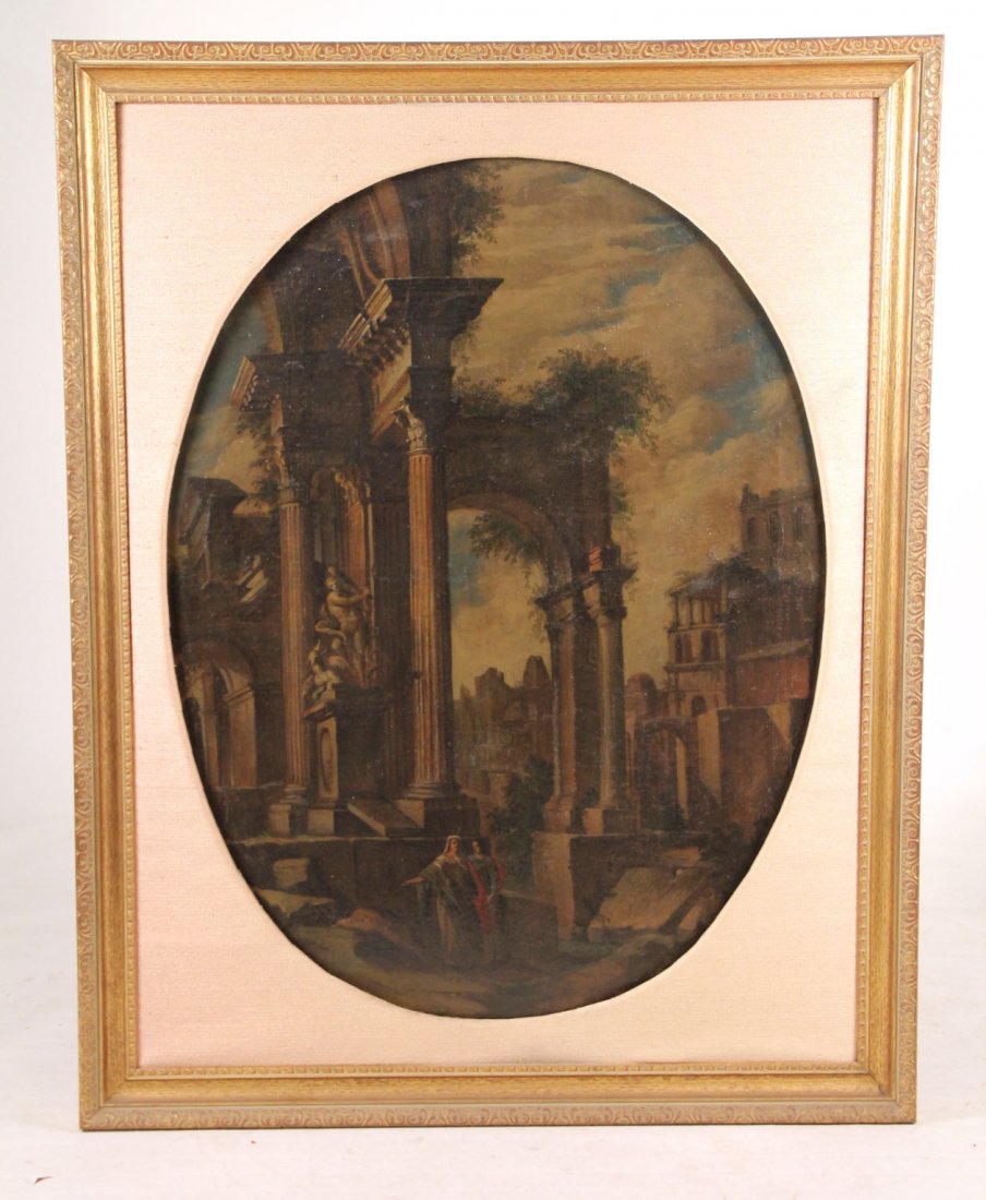 Oil on Canvas, Classical Ruins (1 of 10)