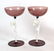 Art Deco Bimini Amethyst Glass Liqueur Set - 4