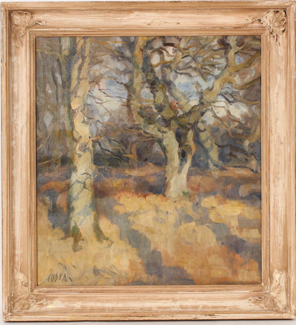 Oil on Canvas, Trees, Soren Christensen (1 of 10)