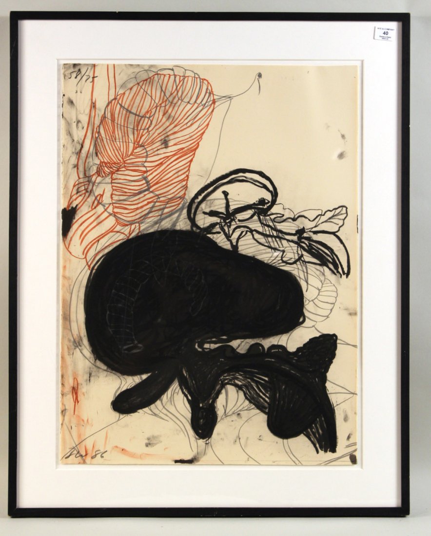 Lithograph, Abstract, Terry Winters (1 of 7)