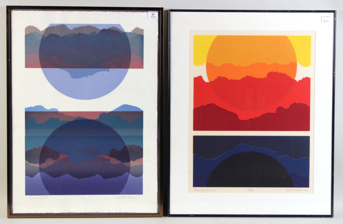 Two Color Lithographs, Robert Waterman (1 of 10)