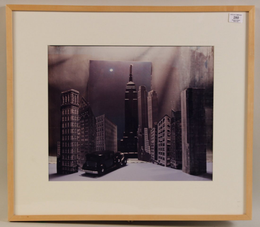 Cibachrome Print, Mari Mahr: "Georgia O'Keefe Series, N.Y. 1925." Signed verso, numbered 3/25. RDA#70960. Bin#5. Sight size: 15"h x 18-1/4"w