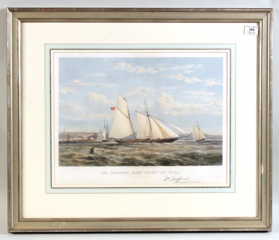 Hand Colored Lithograph, A.W. Fowles (1 of 9)