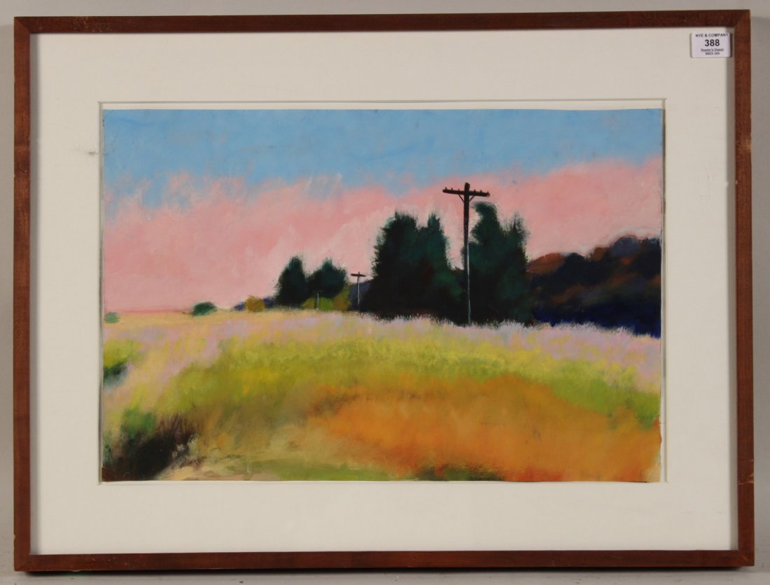 Tempera, "Gorham Island III," David Dunlop (1 of 6)