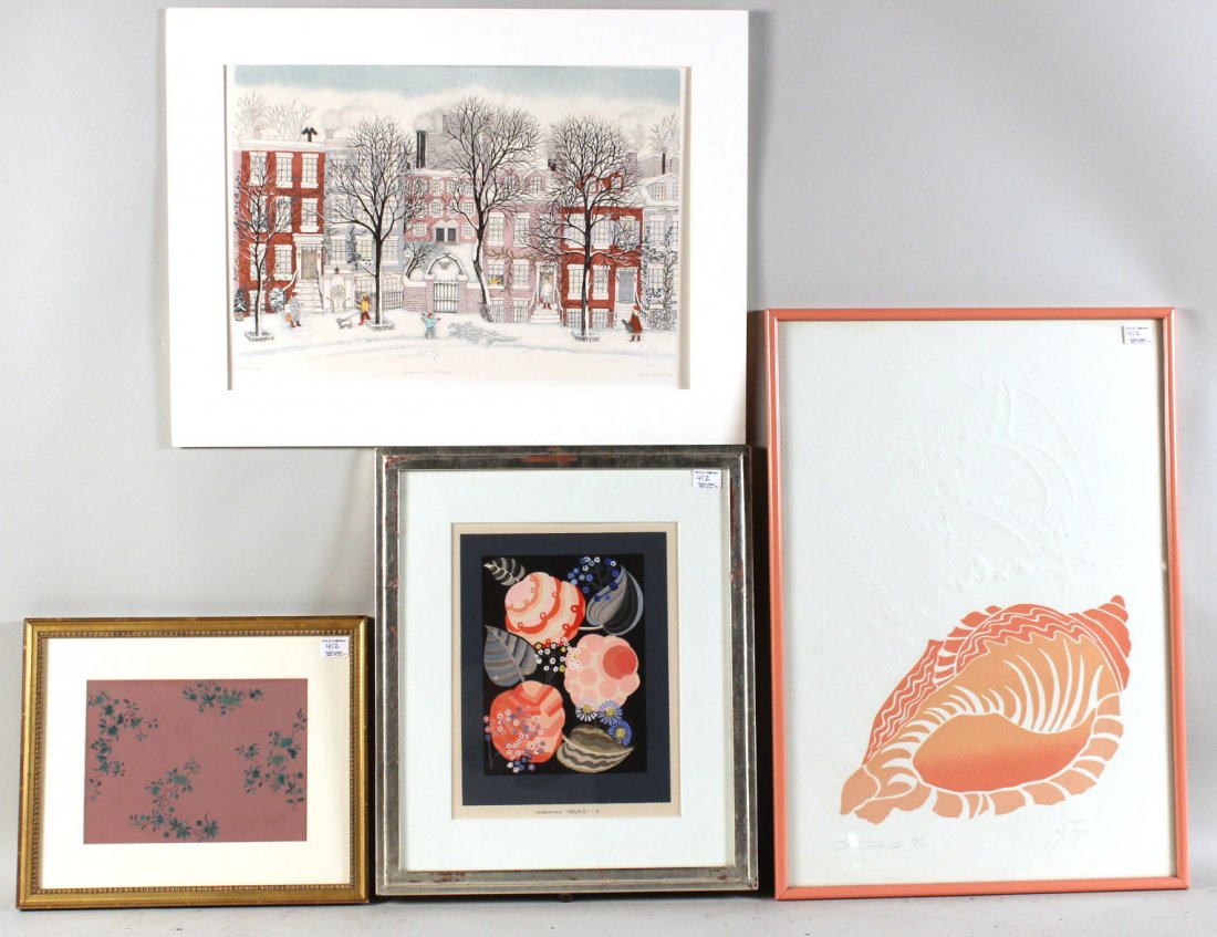 Four Assorted Works of Art (1 of 10)