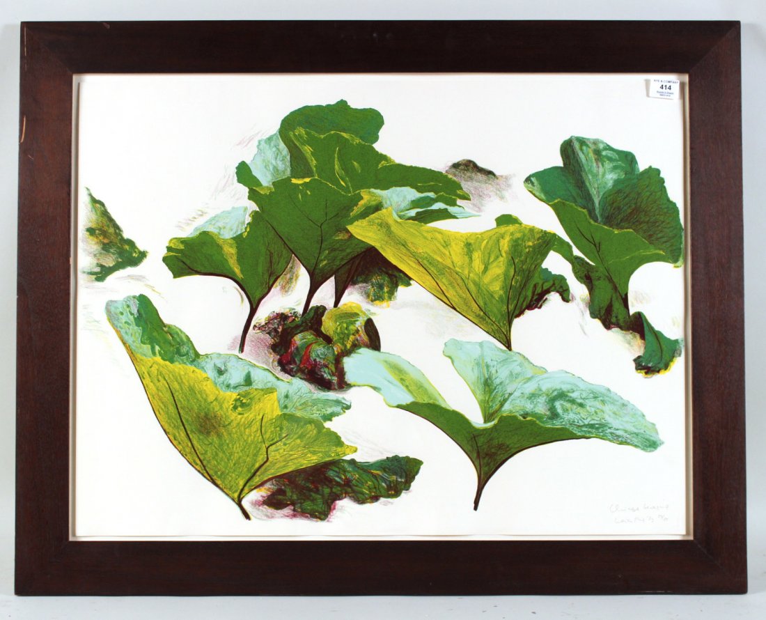 Etching, "Chinge Beweging," Marion Phil (1 of 5)