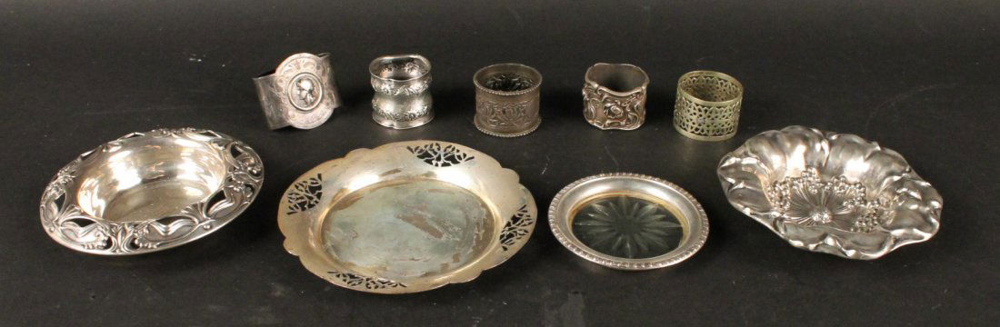 Gorham Art Noveau Sterling Silver Bonbon Dish (1 of 9)