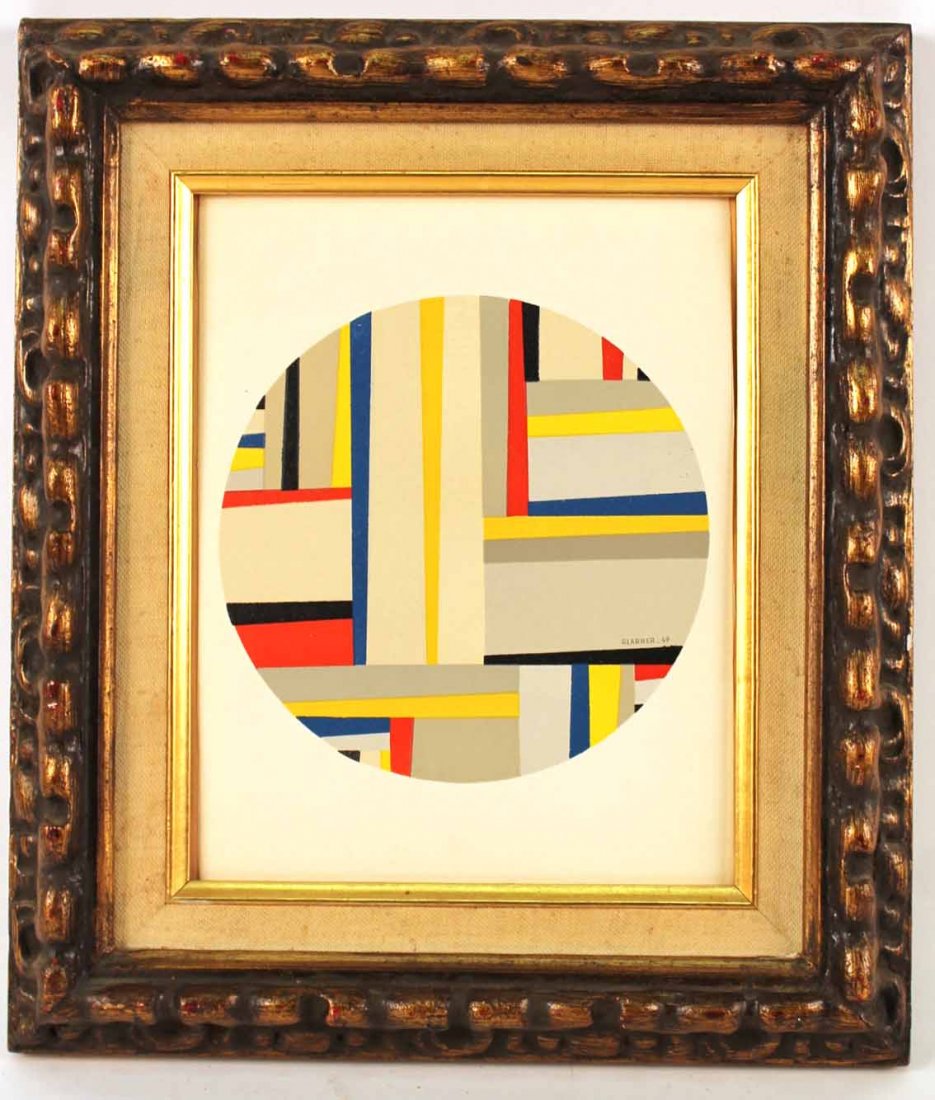 Print, Polychrome Geometric, Fritz Glarner (1 of 6)