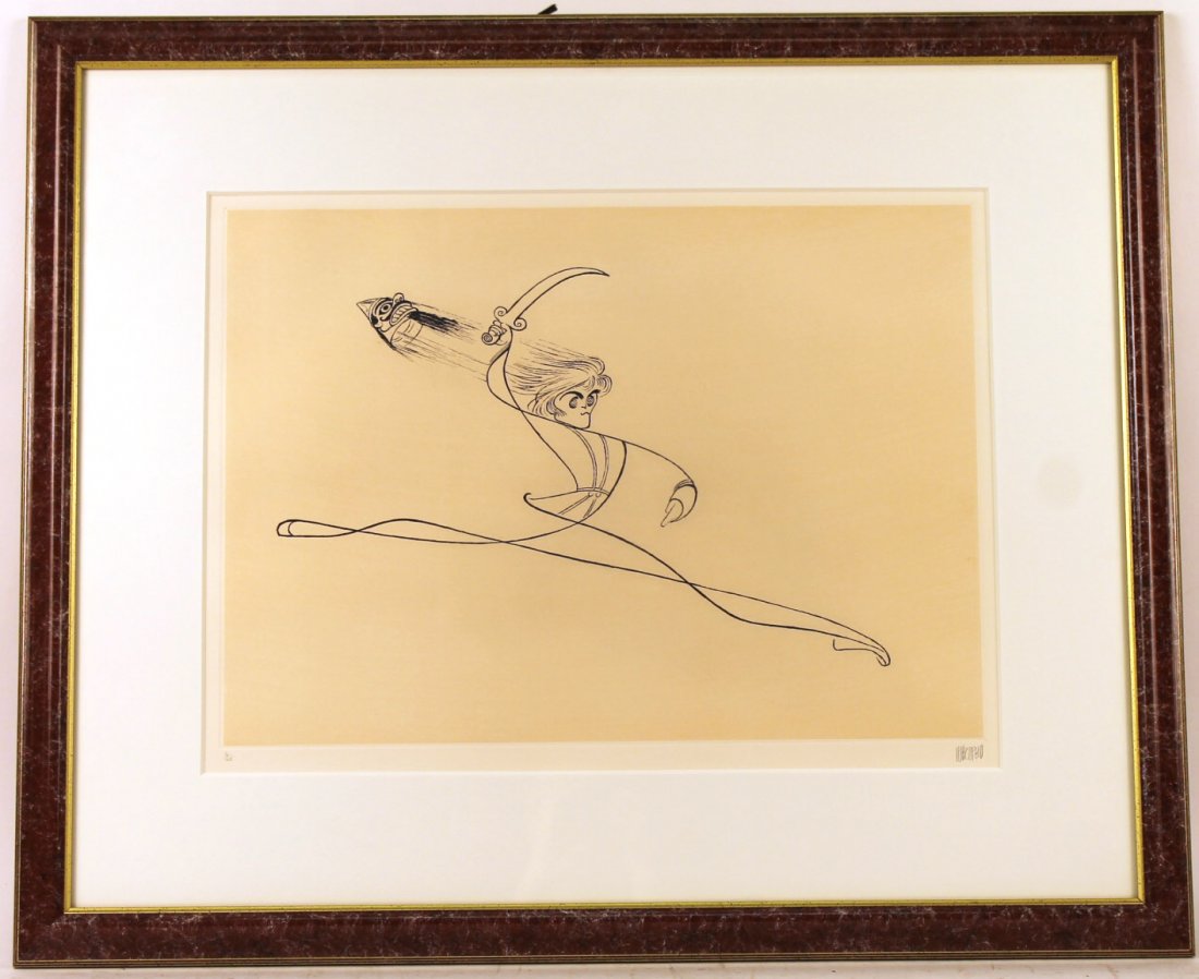 Lithograph, Baryshnikov, Albert Hirschfeld (1 of 9)