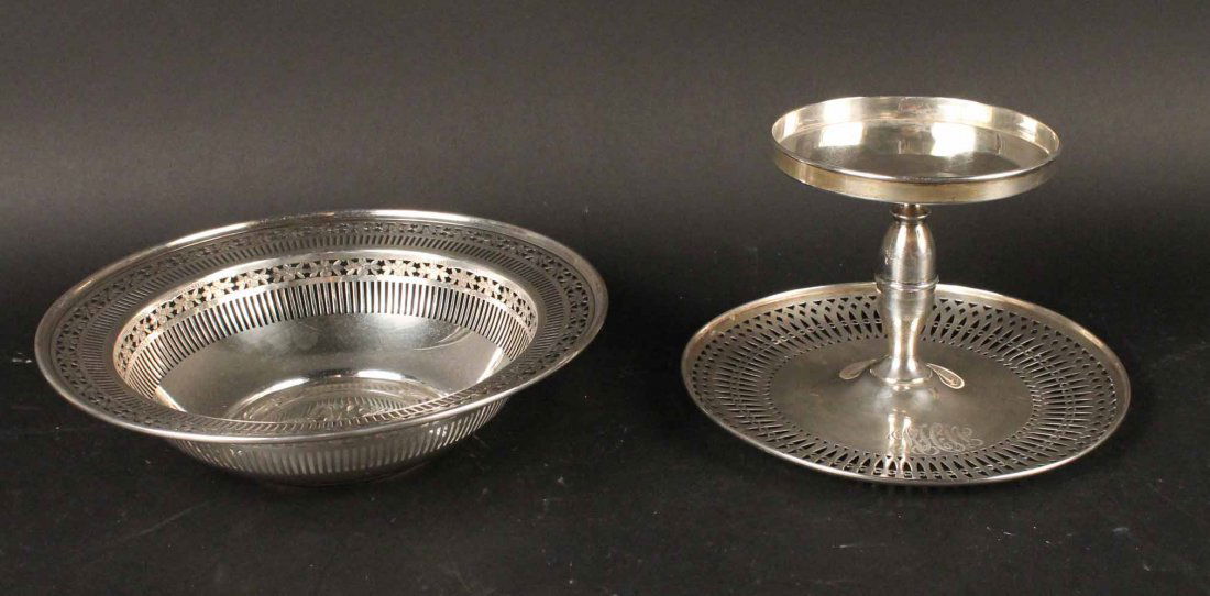 Two Reticulated Sterling Silver Serving Pieces (1 of 8)