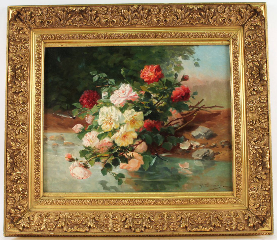 Oil on Canvas Floral Bouquet (1 of 10)