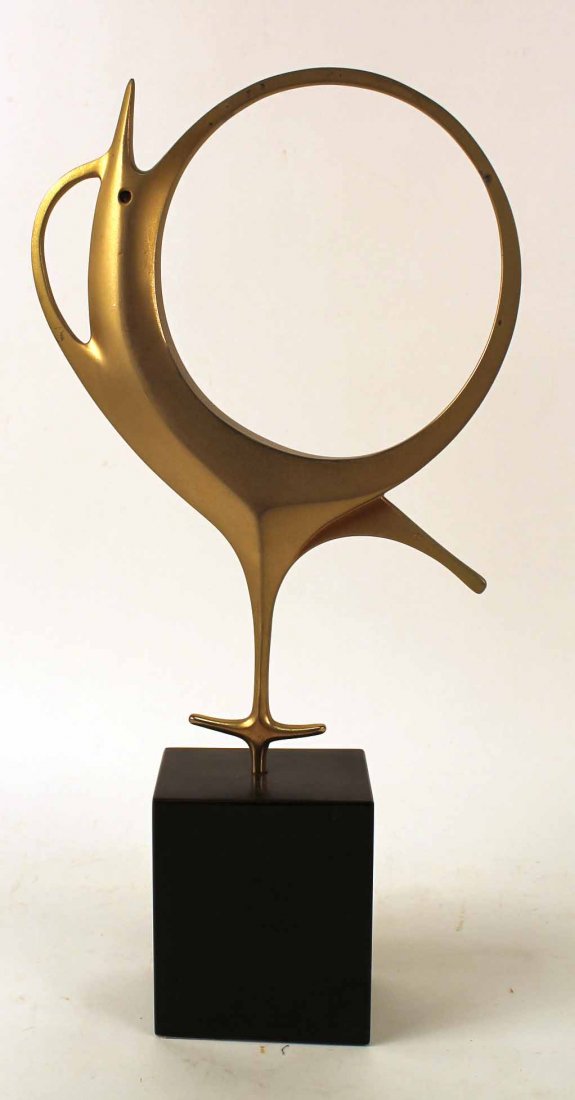 Abstract Bronze Fish Sculpture, Carmelo Cappello (1 of 6)