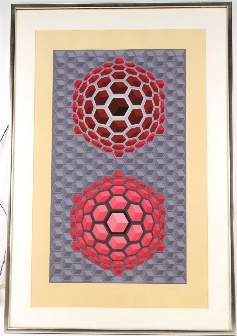 Modern Geometric Lithograph (1 of 6)