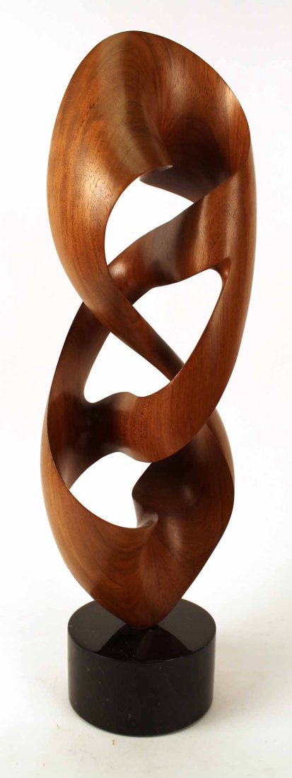 Abstract Wood Sculpture, Robert Longhurst (1 of 6)