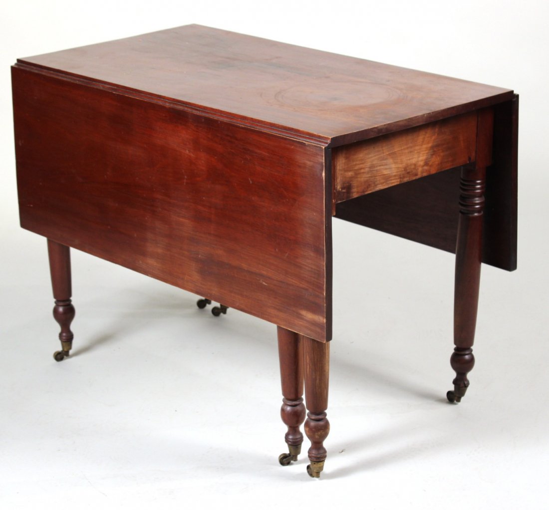 Federal Mahogany Drop Leaf Table (1 of 8)