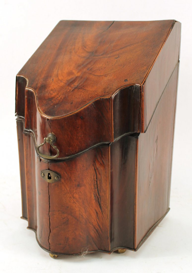 Regency Mahogany Knife Box (1 of 8)