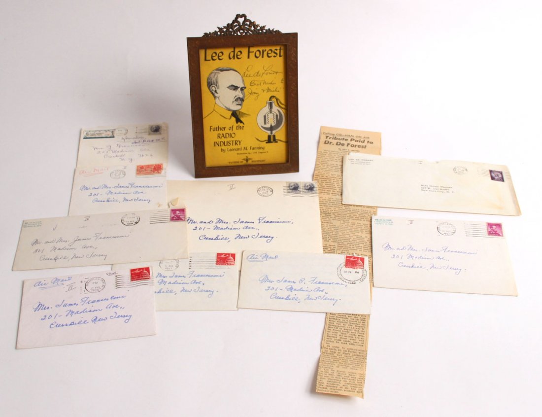 Ephmera Related to Lee De Forest (1 of 10)