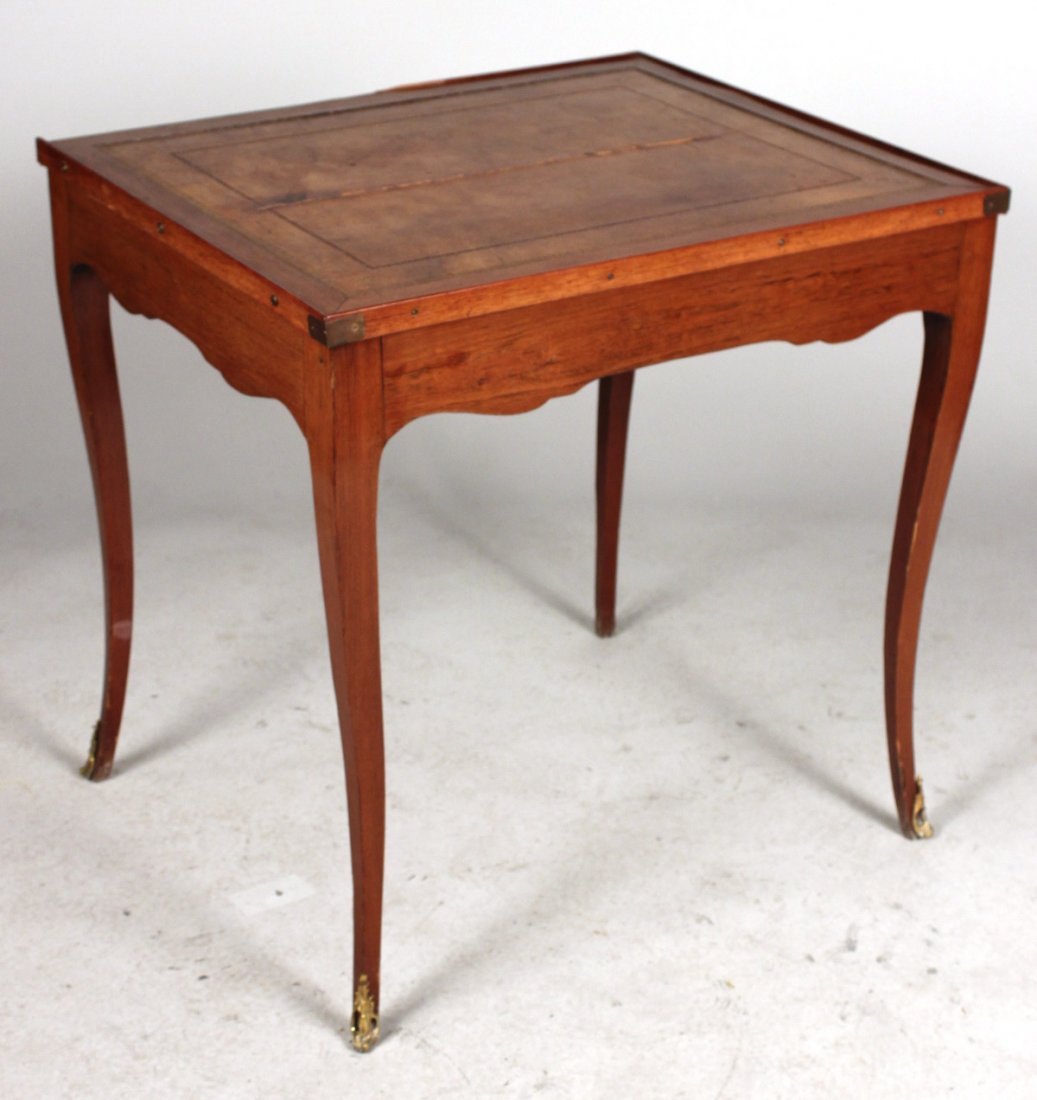 Louis XV Style Cherrywood Games Table (1 of 6)
