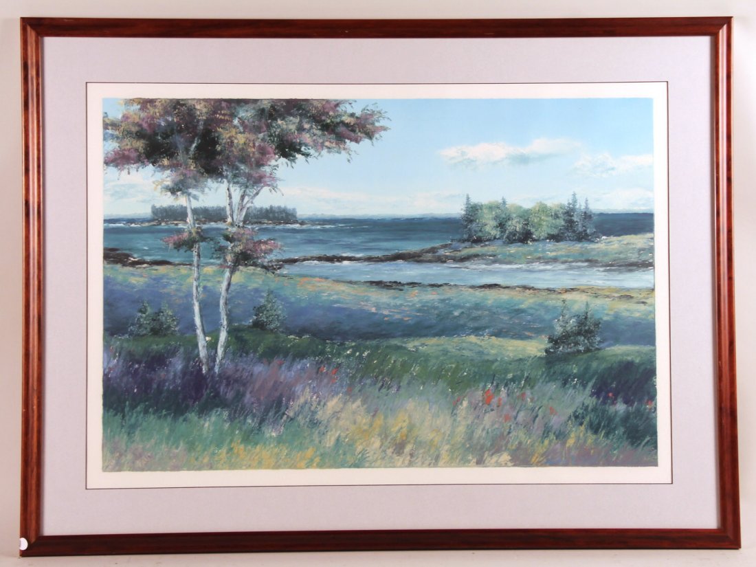 Monoprint, Landscape, Susan Elwart Hall (1 of 4)