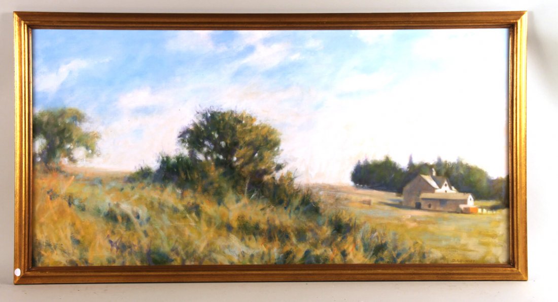 Acrylic on Canvas, "Rolling Meadows" David Dunlop (1 of 6)