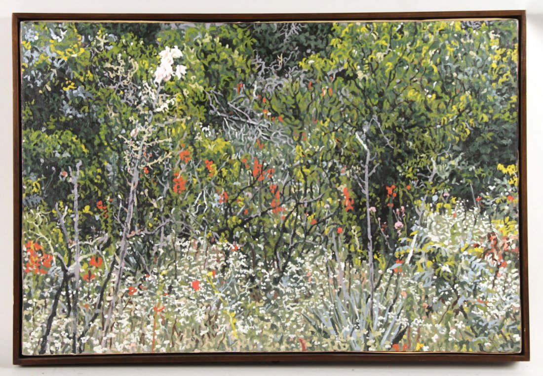 Oil on Canvas, "Escarpment," Roger Winter: (American, 1944-2005) appears to be unsigned. RDA#20234. Bin#42. Sight size: 24"h x 36"w