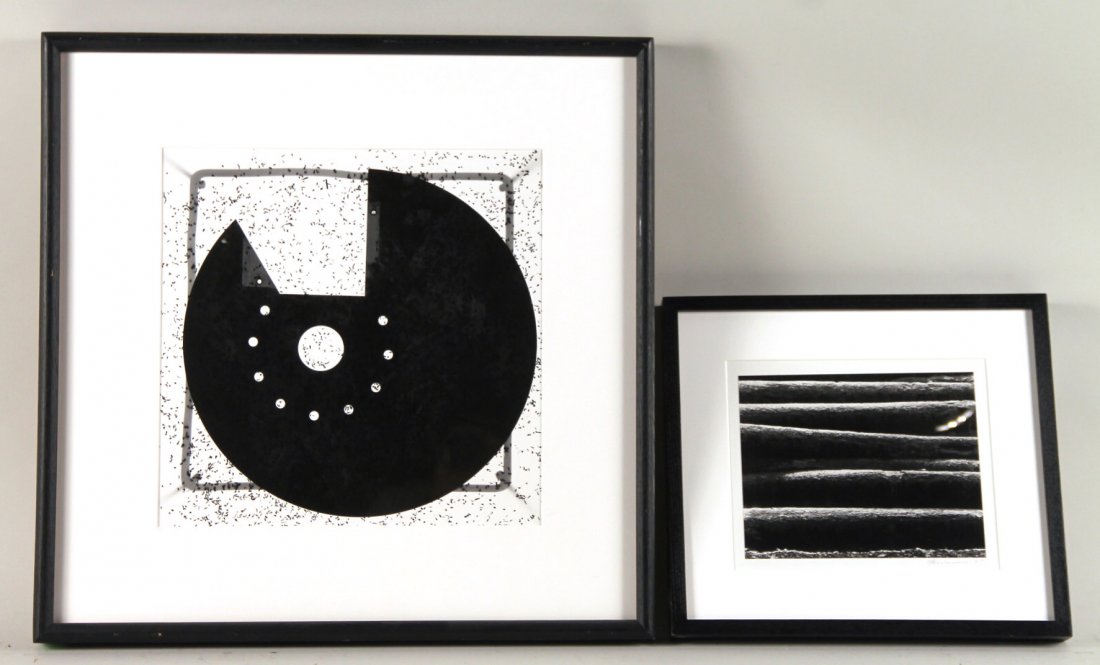 Two Black and White Abstract Photographs (1 of 10)