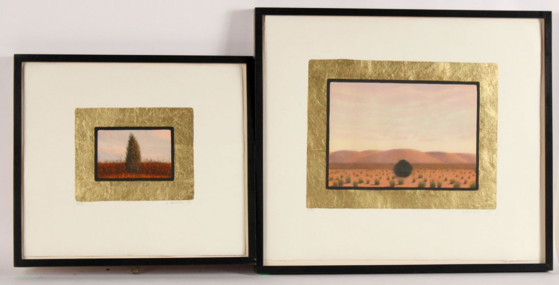 Two Aquatints and Gold Leaf, John Beerman (1 of 10)