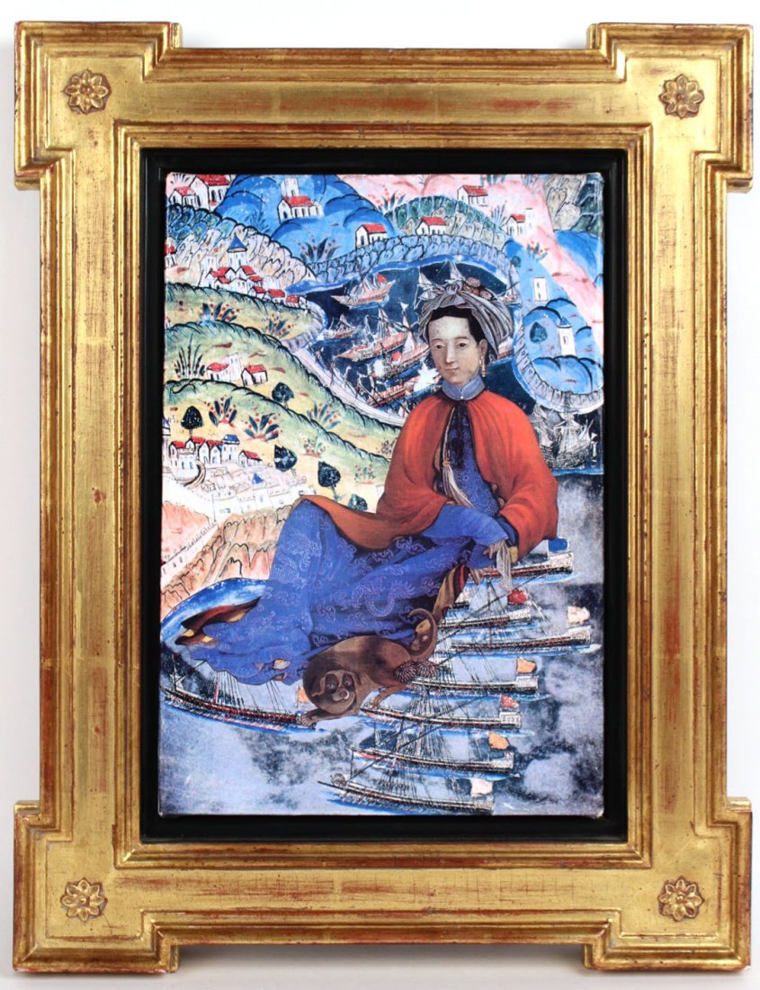 Mixed Media Collage, Asian Woman, David Bowes (1 of 8)