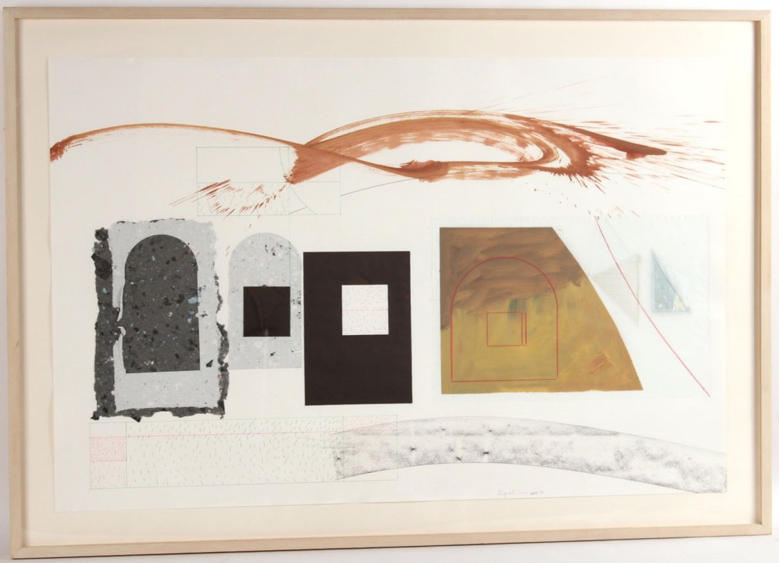 Mixed Media on Paper, Abstract, Randy Williams (1 of 7)