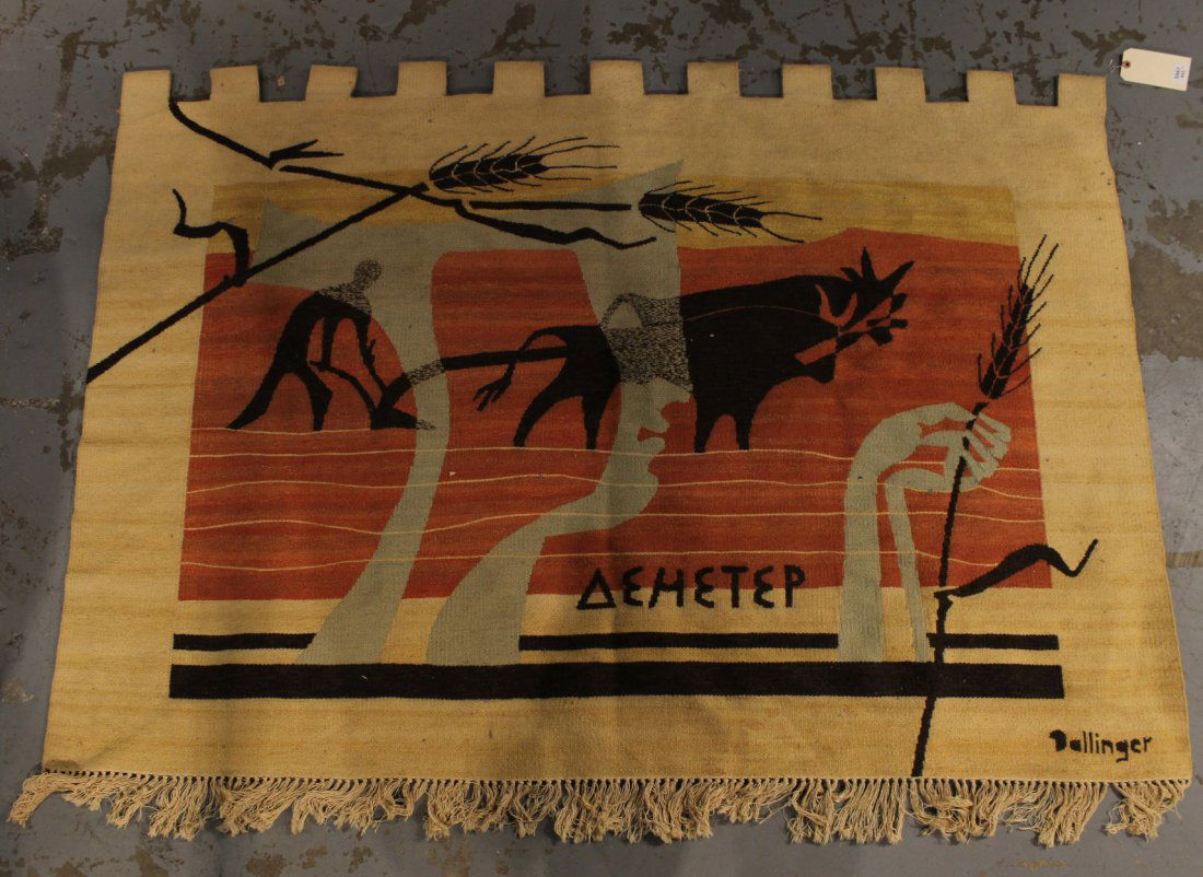 Greek-Style Tapestry, Dallinger (1 of 9)