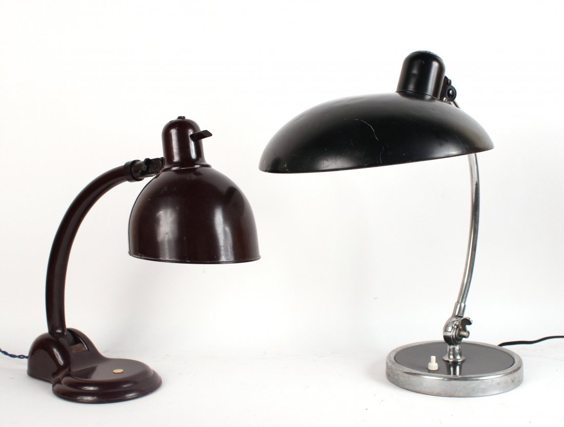 Two Metal Student Lamps (1 of 9)