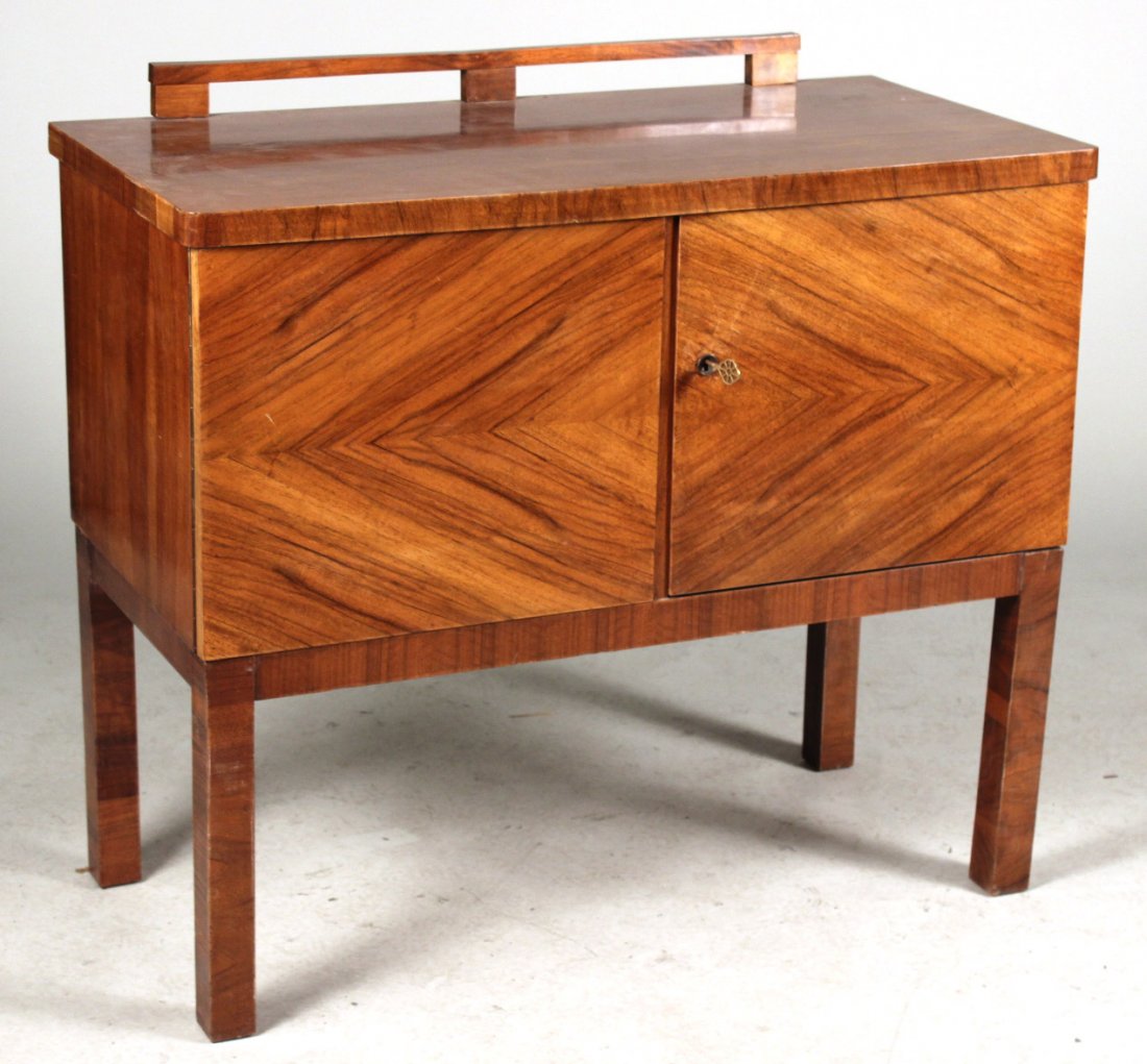 Art Deco Mahogany Server (1 of 7)