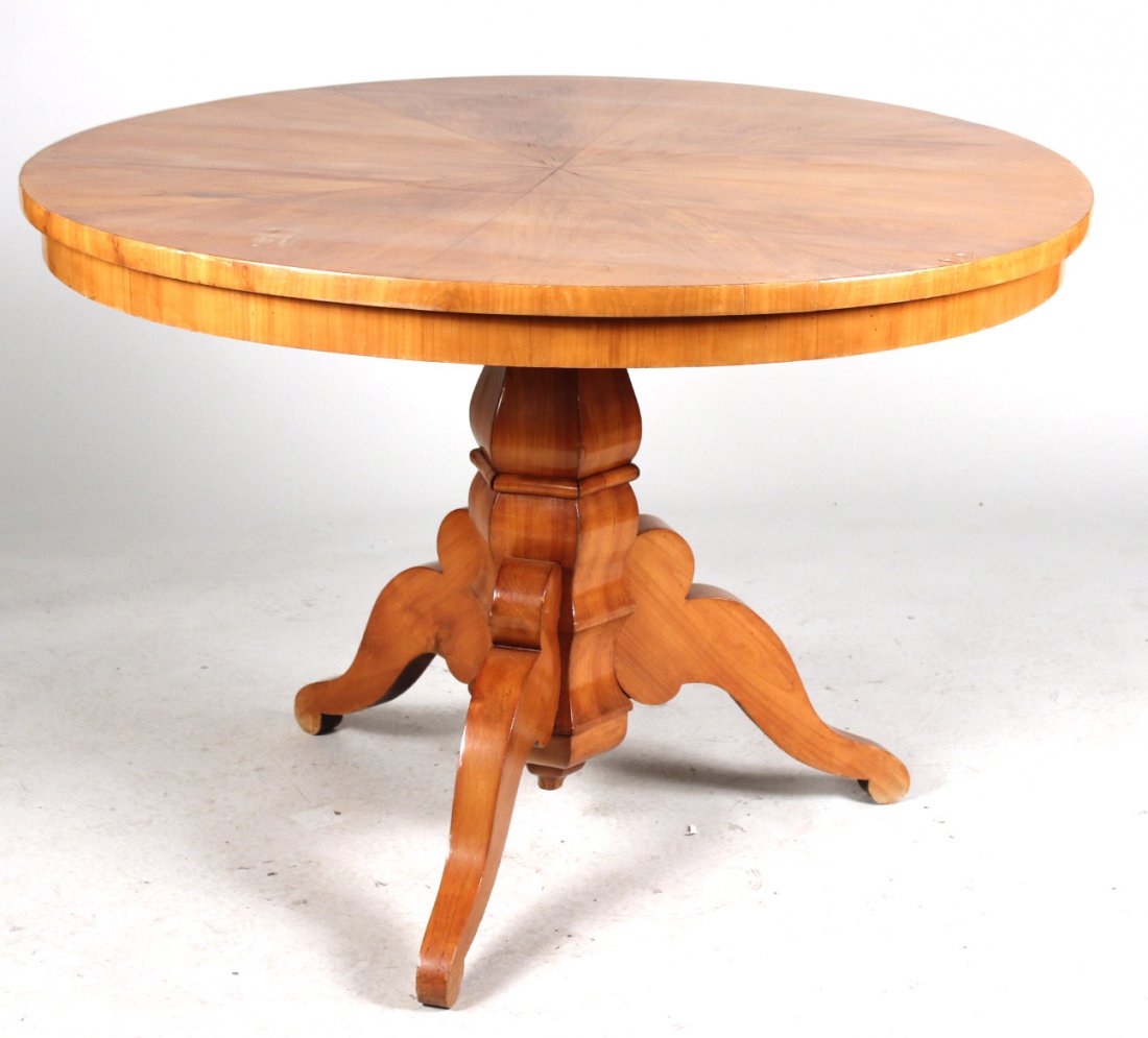 Biedermeier Cherrywood Center Table (1 of 7)